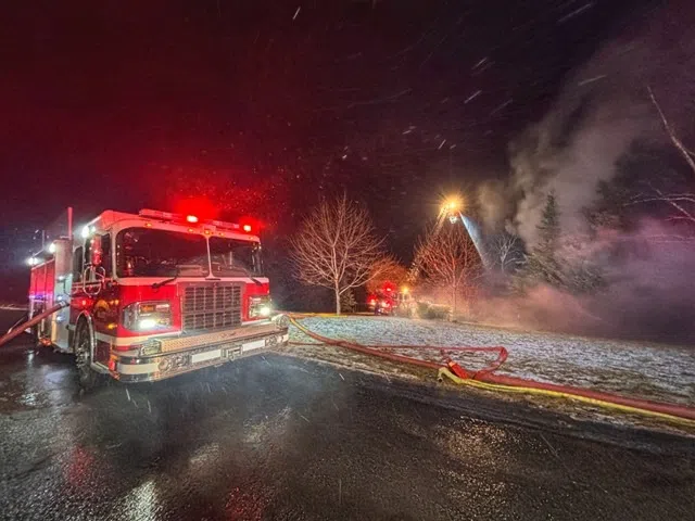 Fire destroys home in Quispamsis