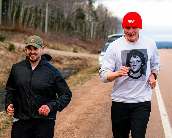 Nova Scotia man running across Canada in Terry Fox's footsteps