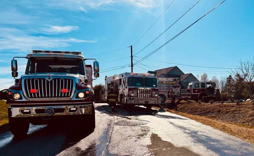 Fire damages home in Quispamsis | 98.1 Charlotte FM