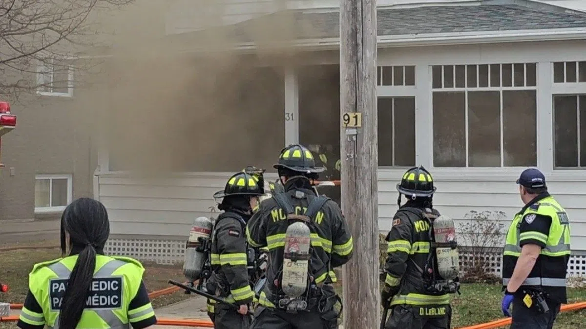 Moncton home extensively damaged by fire | 91.9 The Bend