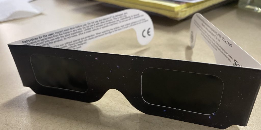 Local group donating solar eclipse glasses to less fortunate - Vimarsana News