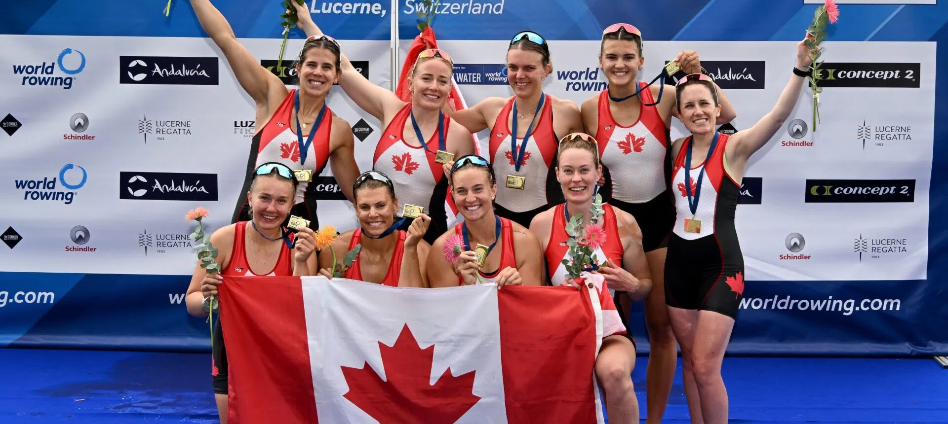 Dent helps the Canadian Women’s 8’s to gold | Kenora Online