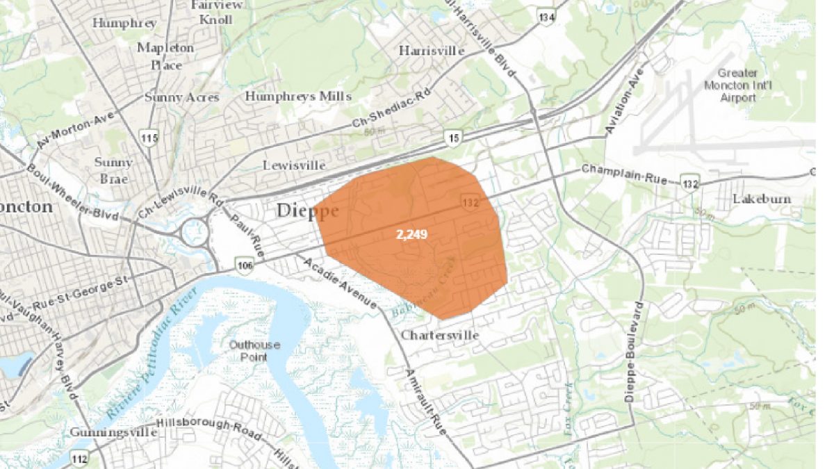 Outage leaves 2,200 without power in Dieppe - Vimarsana News