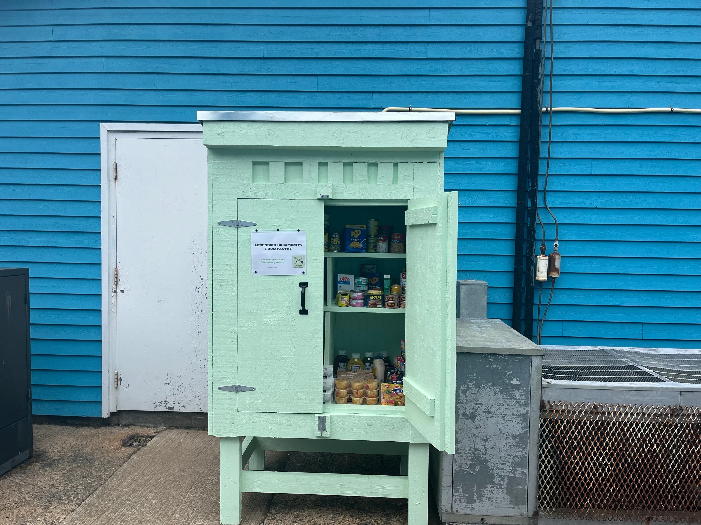 We Feed Lunenburg opens new 24 hour pantry