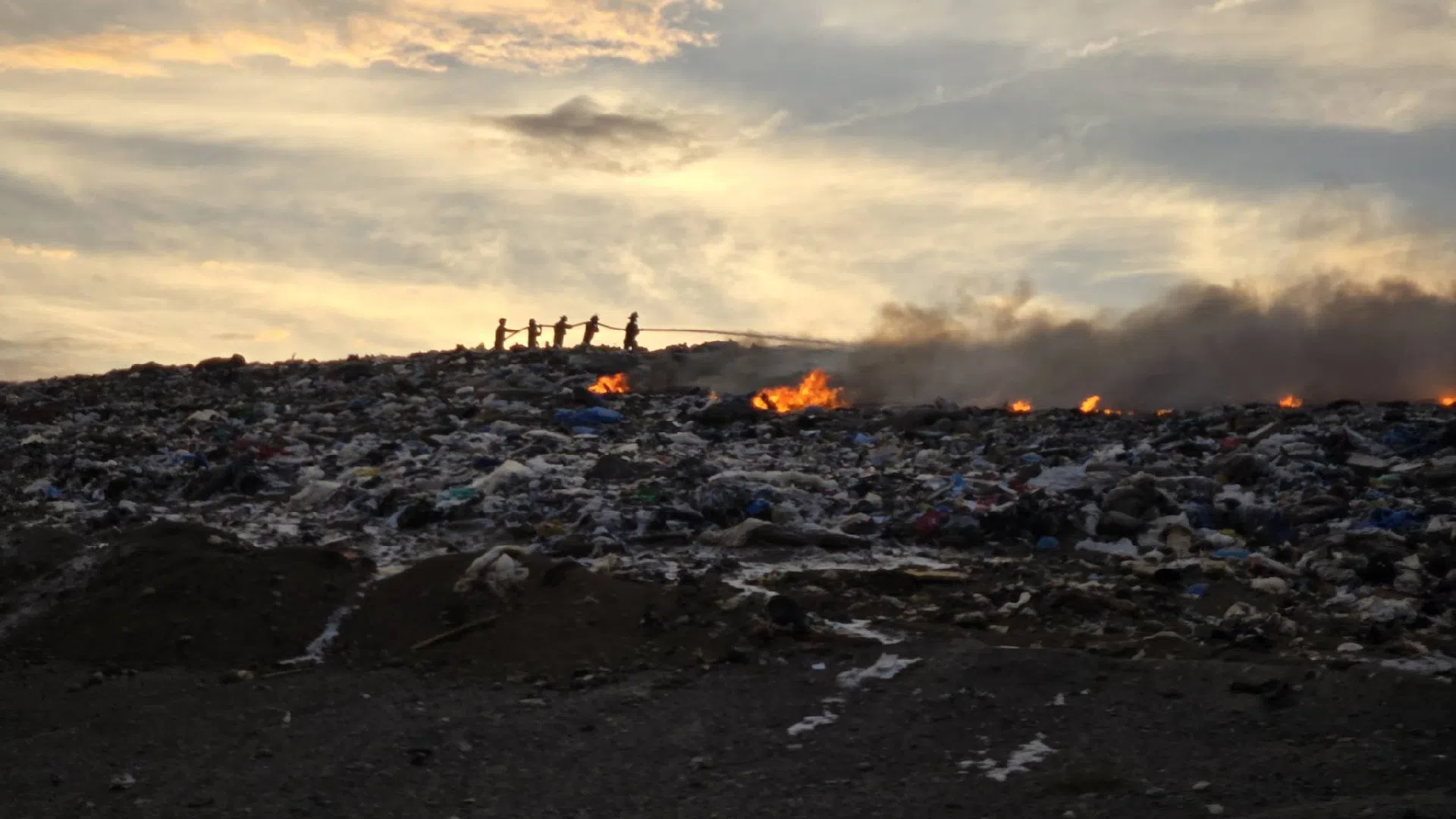 'Major' fire at Charlotte County landfill under control