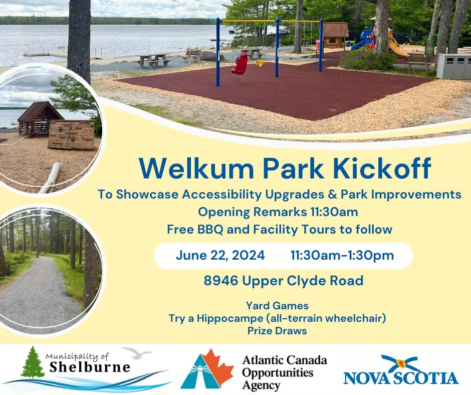 Municipality of Shelburne to unveil upgrades to Welkum Park