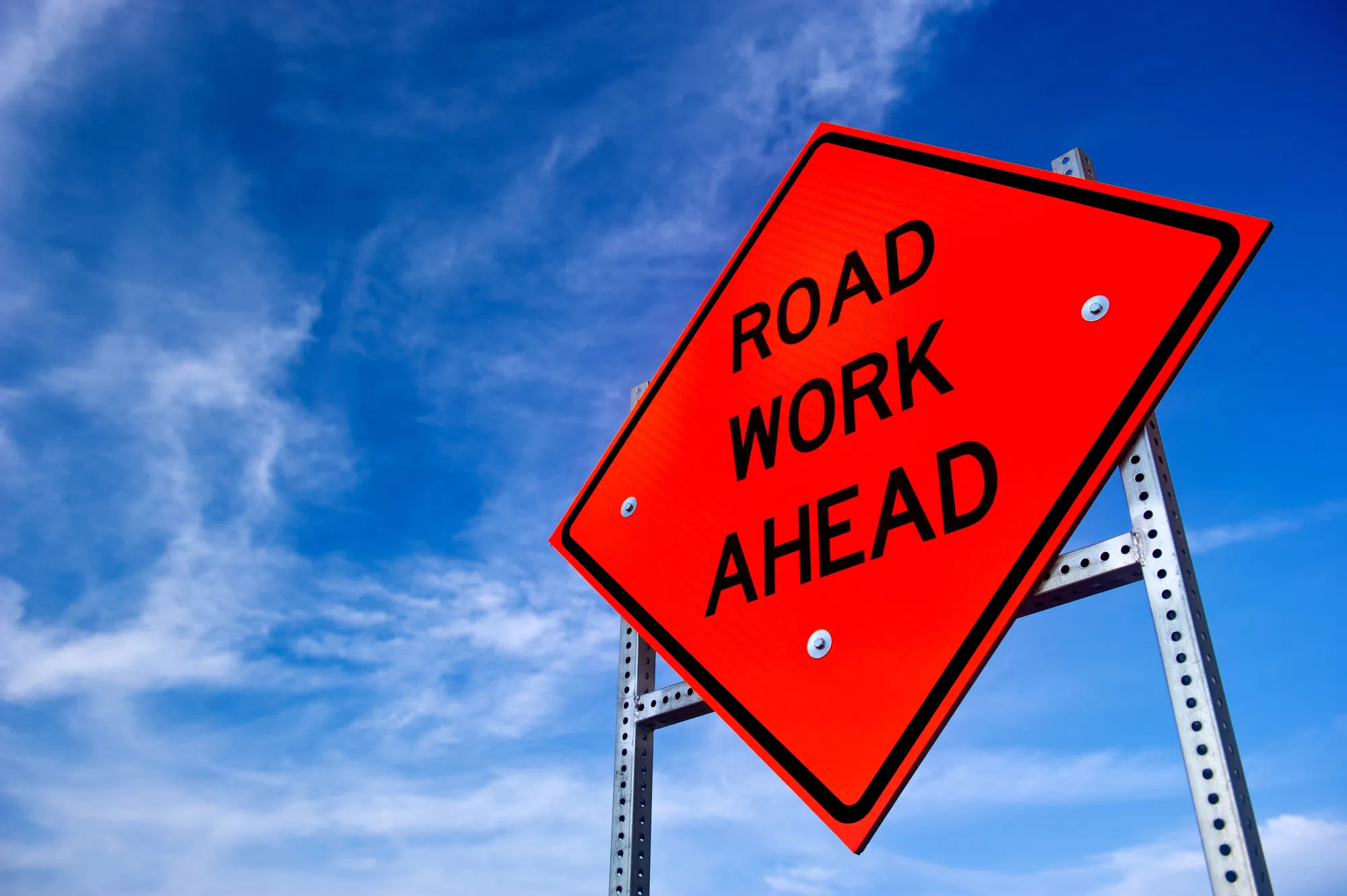 Lane reductions for road work in Dieppe