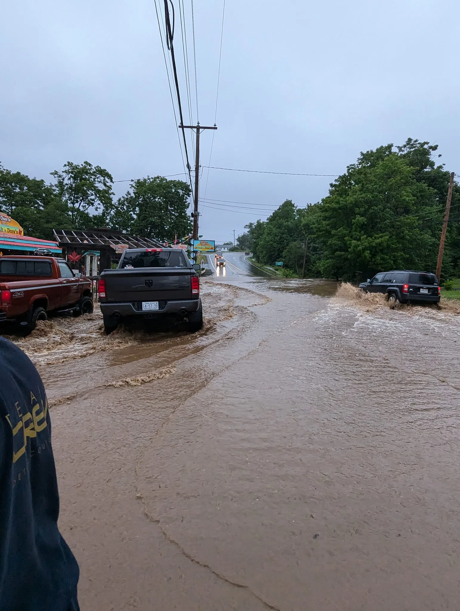 Clean-up ongoing from Valley flash floods