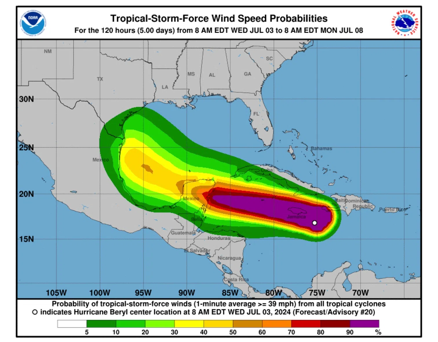 Canada issues travel advisory for Jamaica as it braces for Hurricane ...