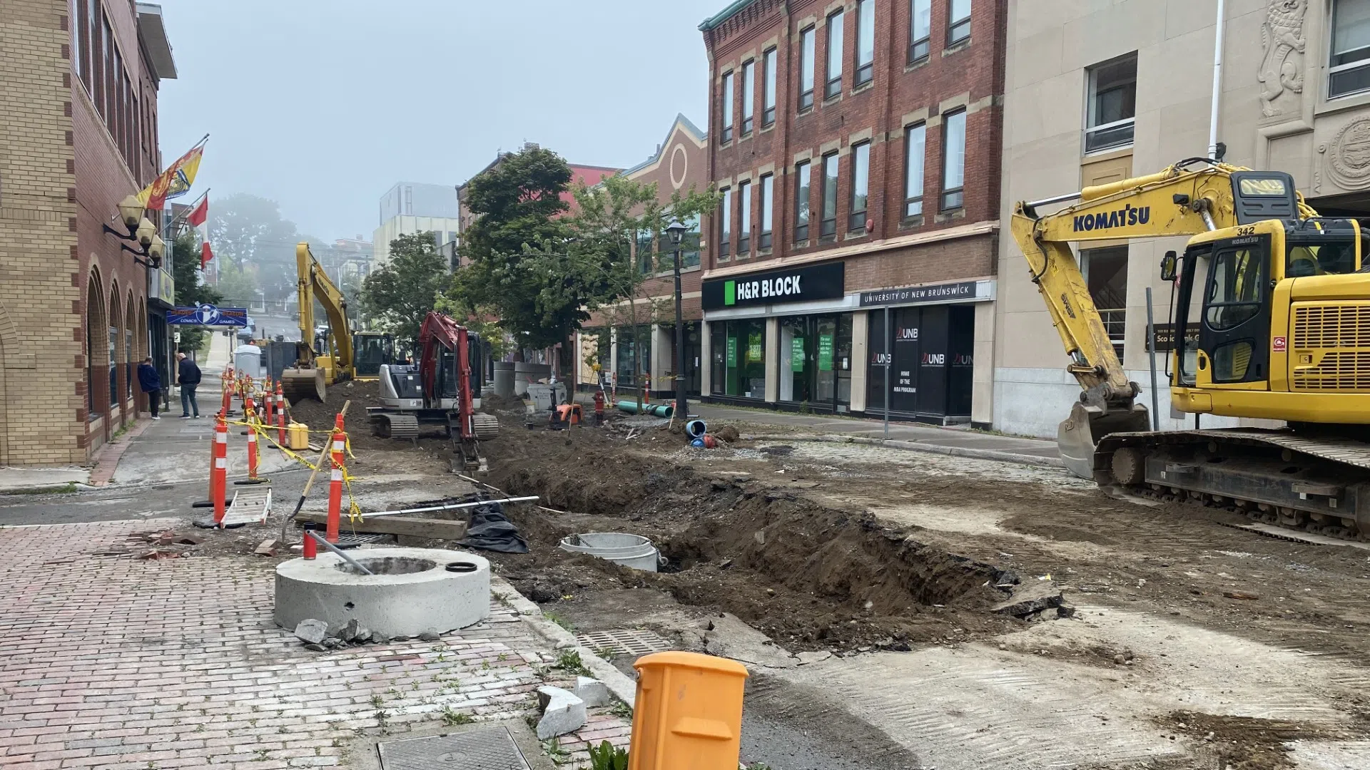 Phase 2 of uptown Saint John construction project begins