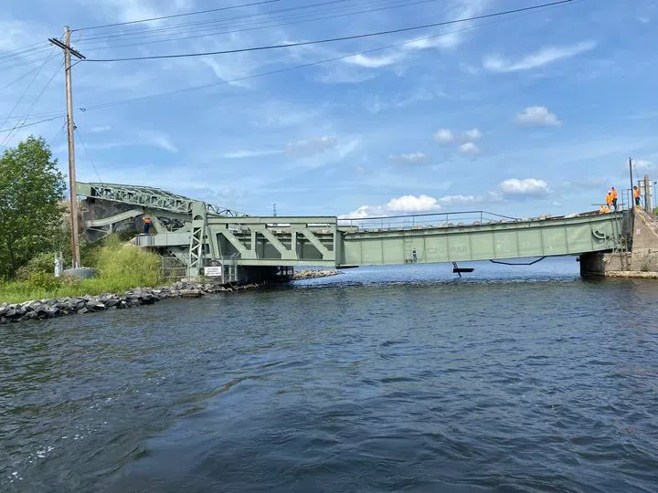 CN says repair work on damaged bridge is underway