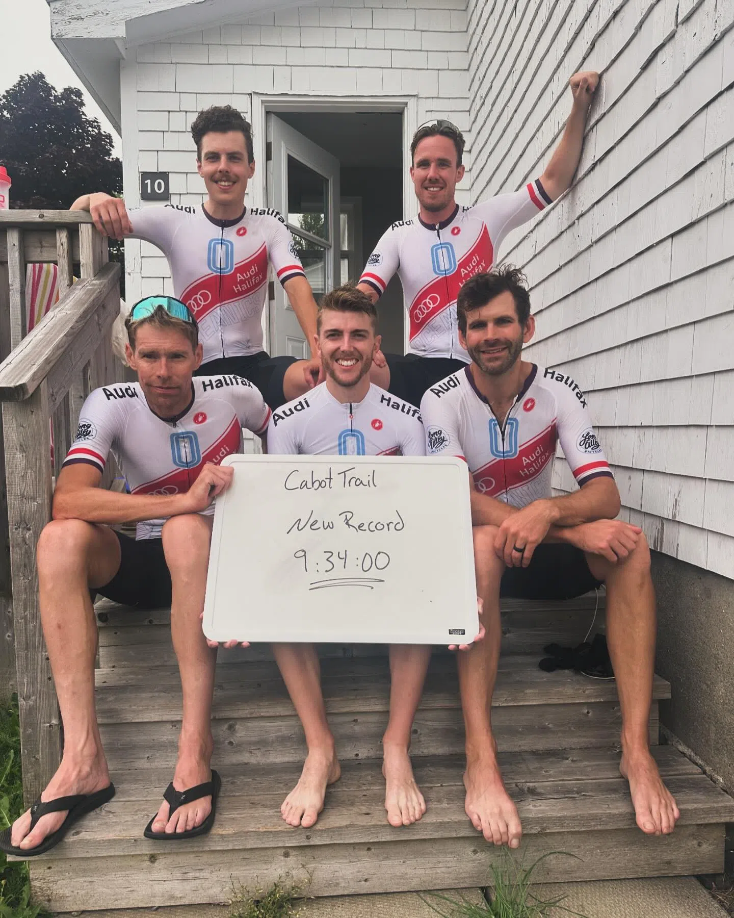 Halifax cycling team sets new record for Cabot Trail