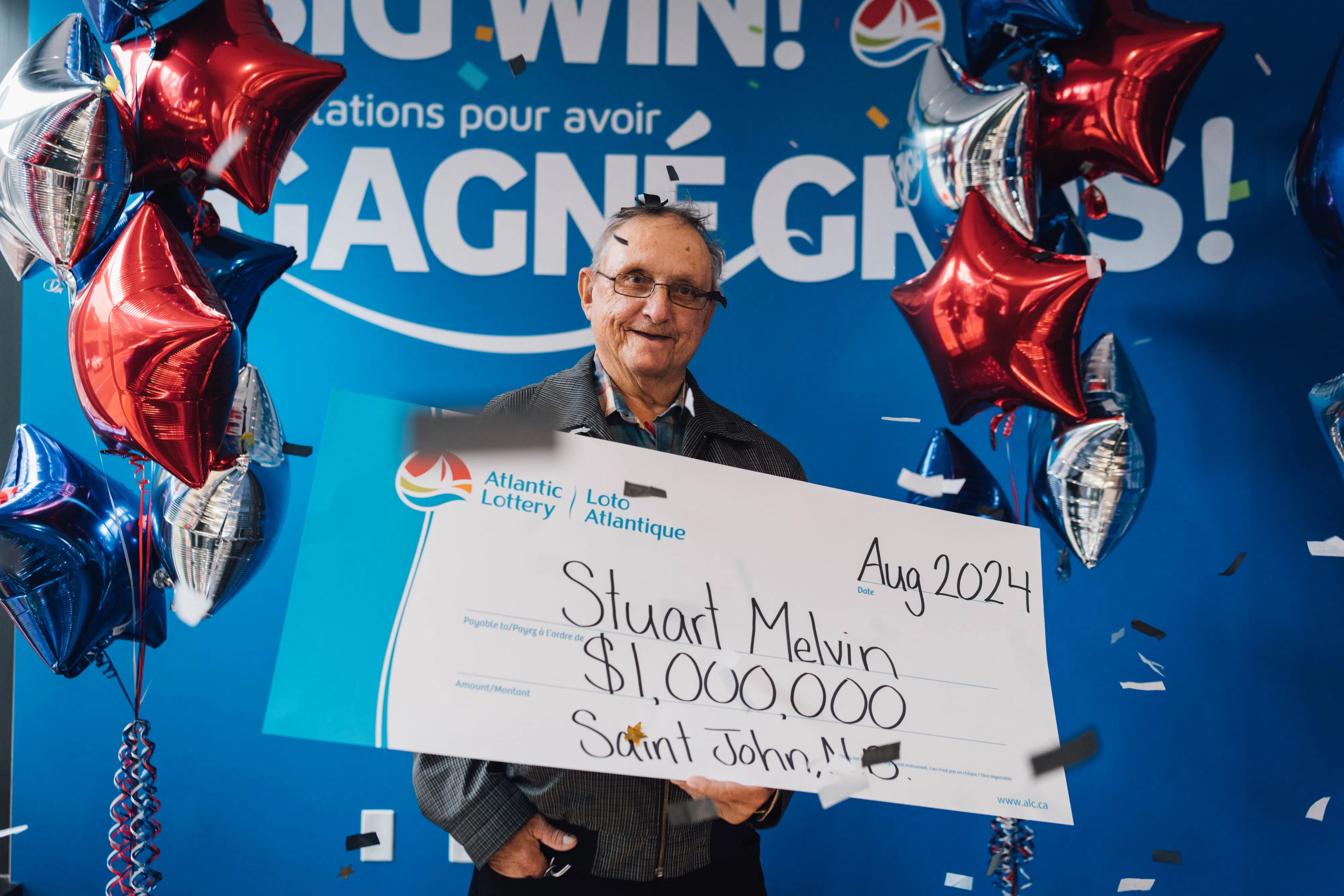 $1 million Gold Ball lotto winner from Saint John