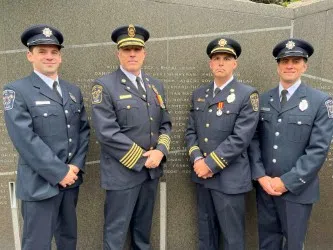 Dieppe firefighter recognized in Ottawa