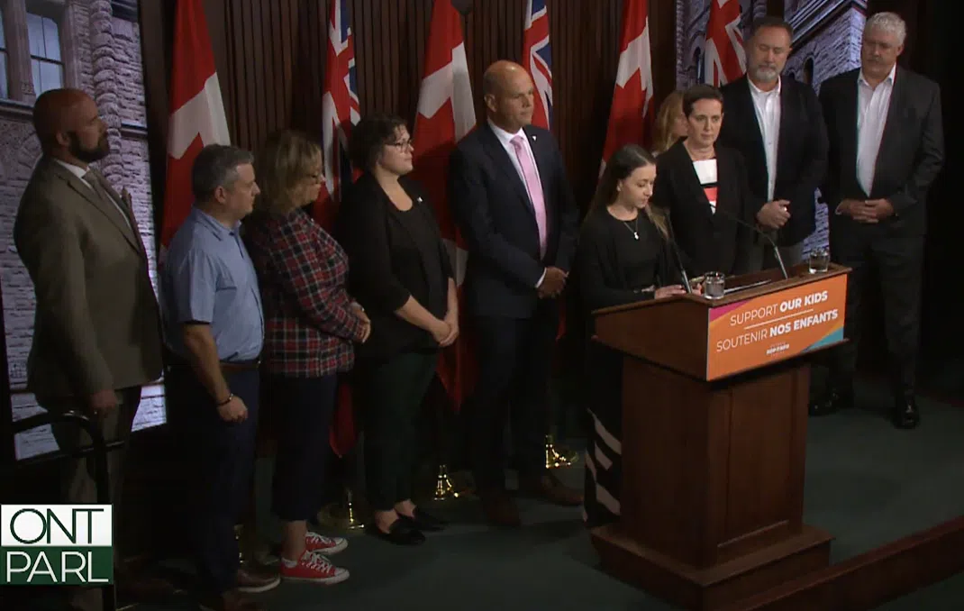 NDP/labour seek emergency plan to stem school violence