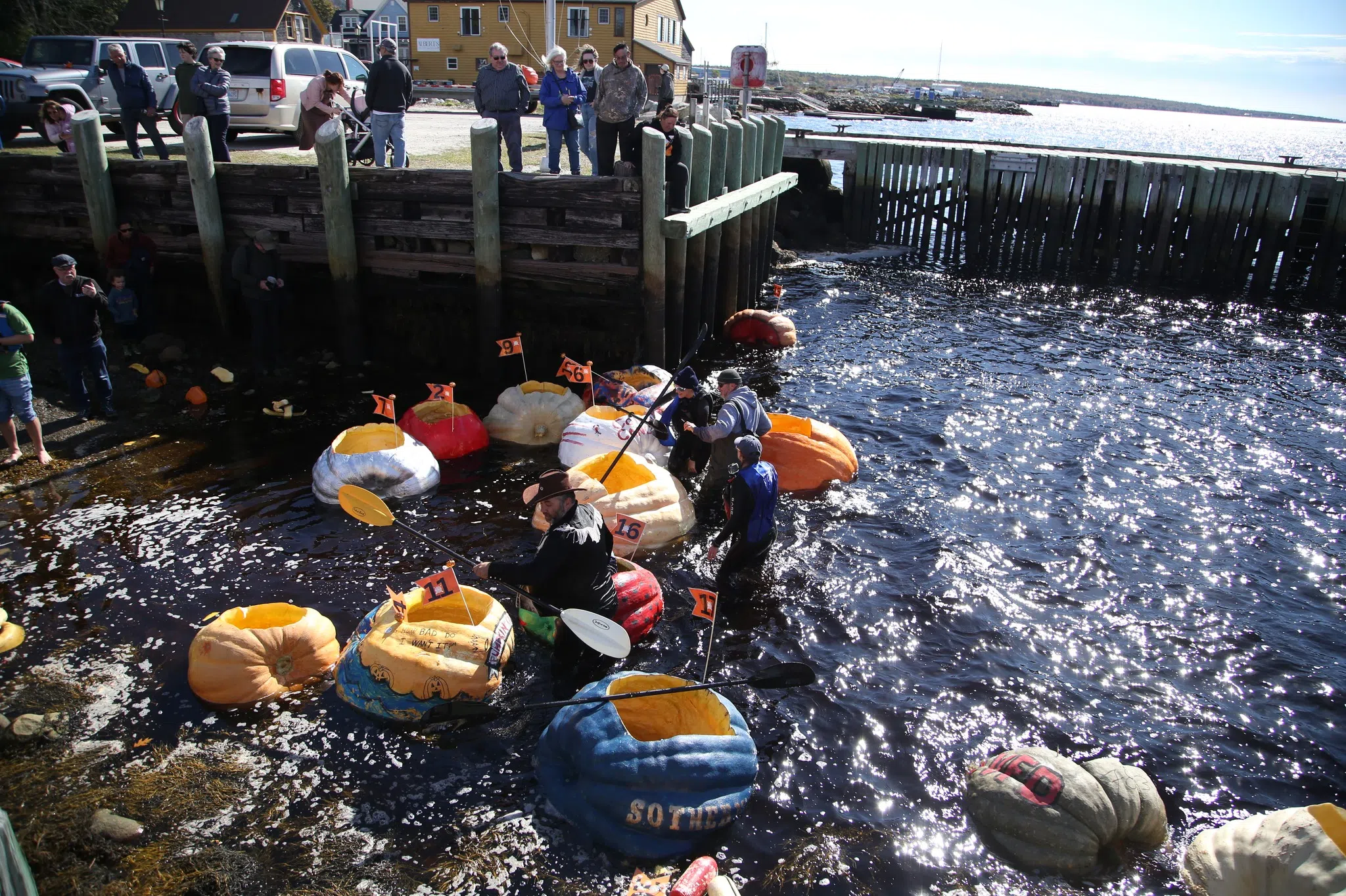 Despite weather, Shelburne's Giant Pumpkin Festival a success