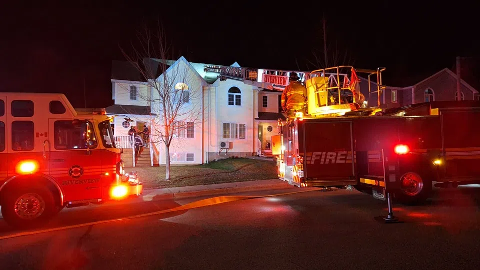 Fire damages duplex in Riverview