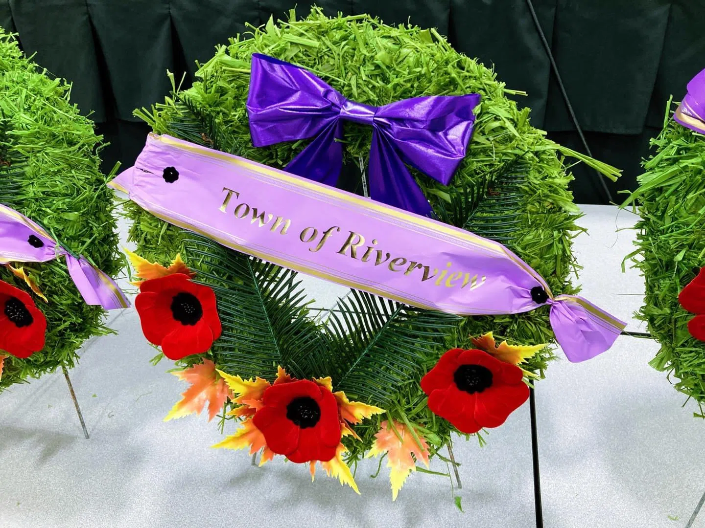 Wreath from the Town of Riverview