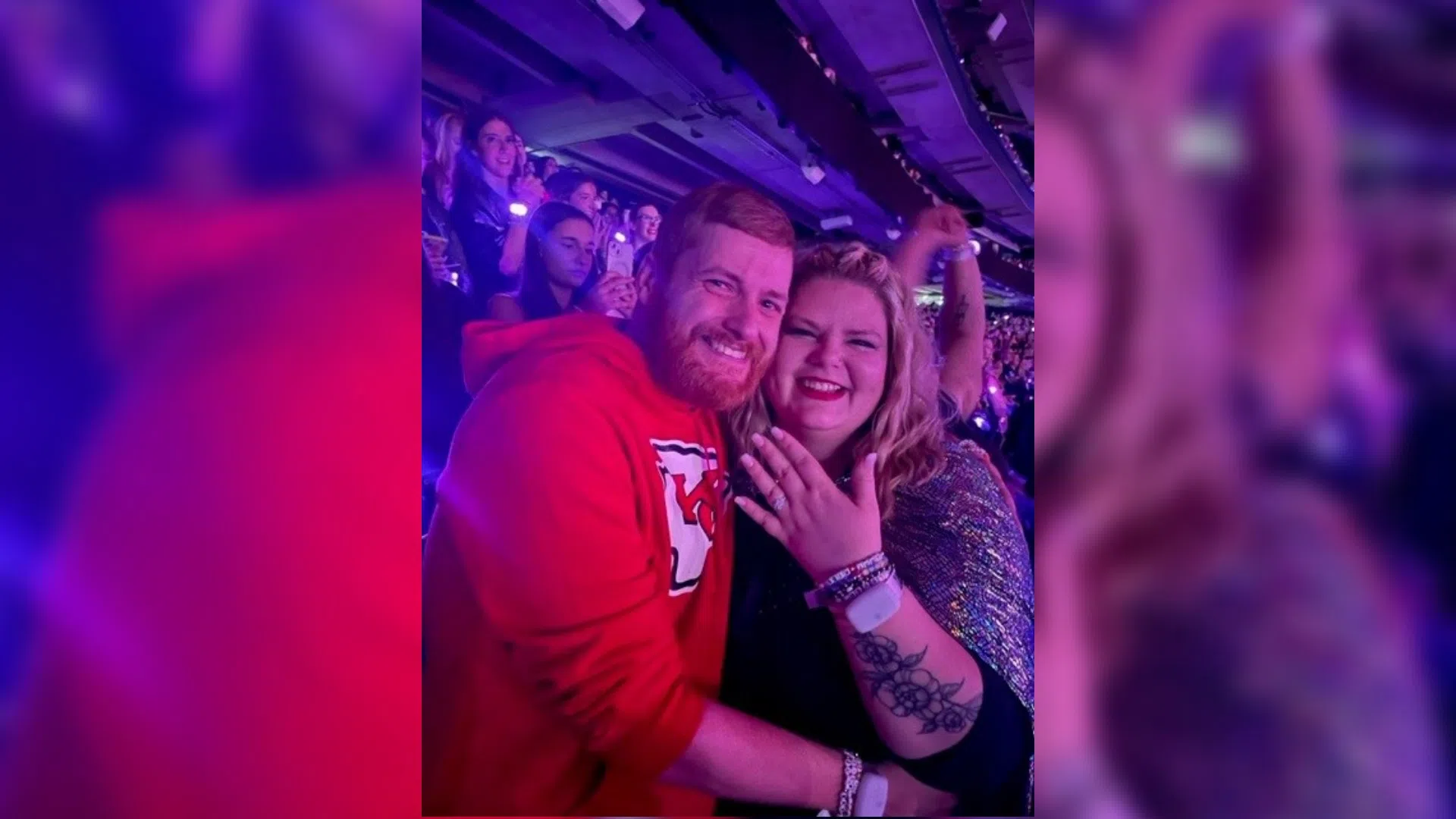 N.S. couple says memories 'a blur' after Taylor Swift concert proposal in Toronto