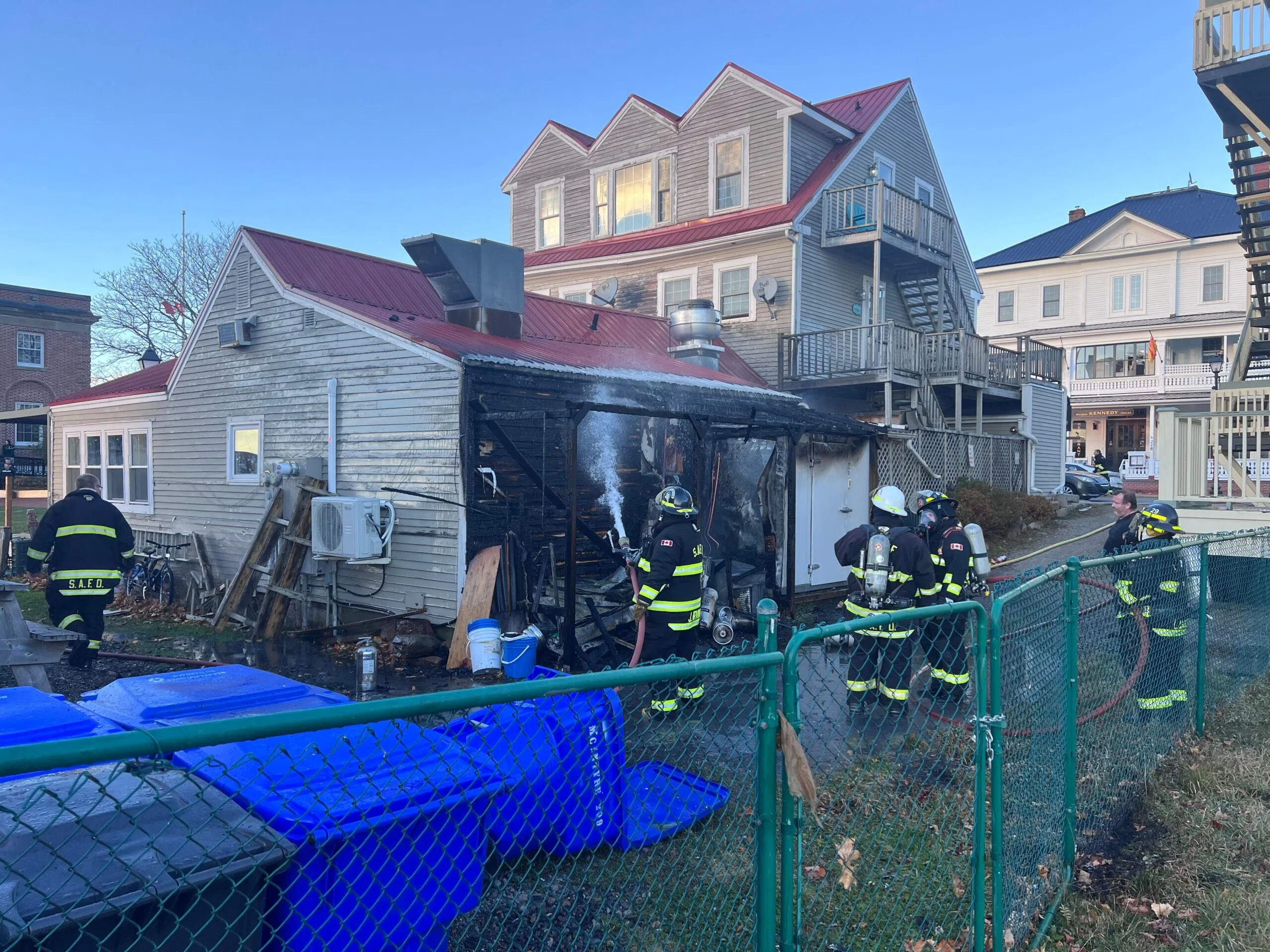 The Herring pub in Saint Andrews sustains damage in fire