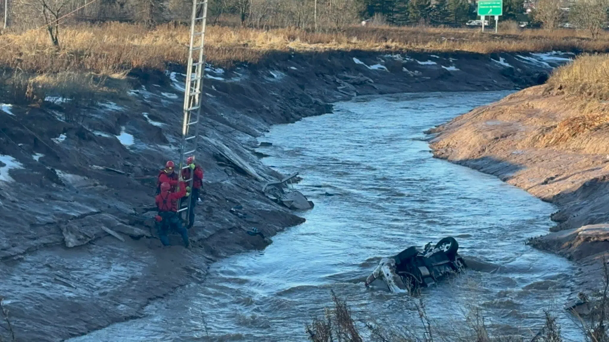 UPDATE: Two men dead after car plunges into creek