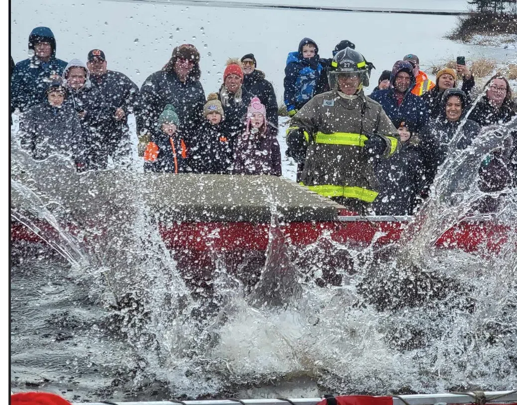 Many brave cold water for Dorchester polar dip