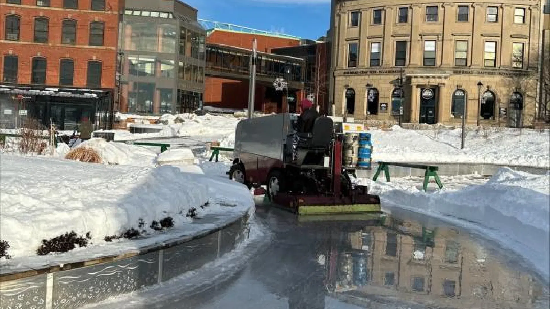 New outdoor community rink opens in Saint John