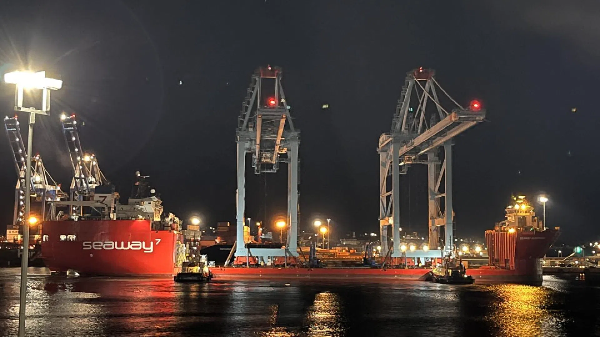 Saint John welcomes 2 more container cranes