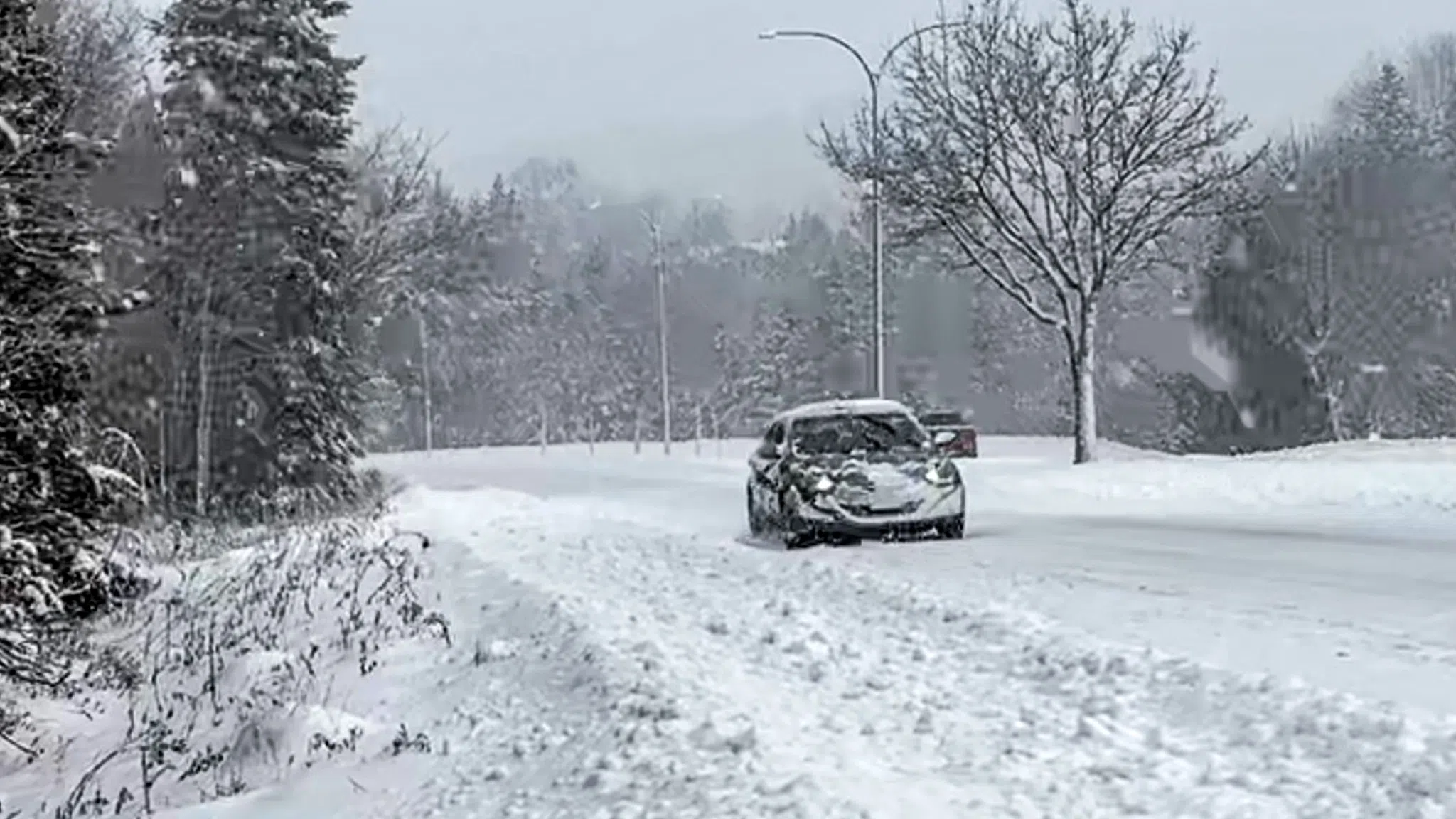 UPDATE: Wintry mix of precipitation falling across southern N.B.