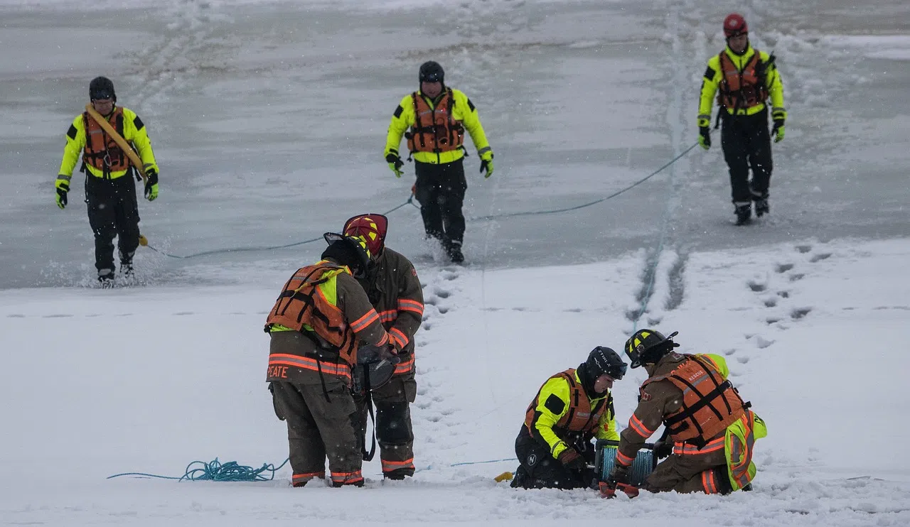 Fire department improving on water/ice rescues