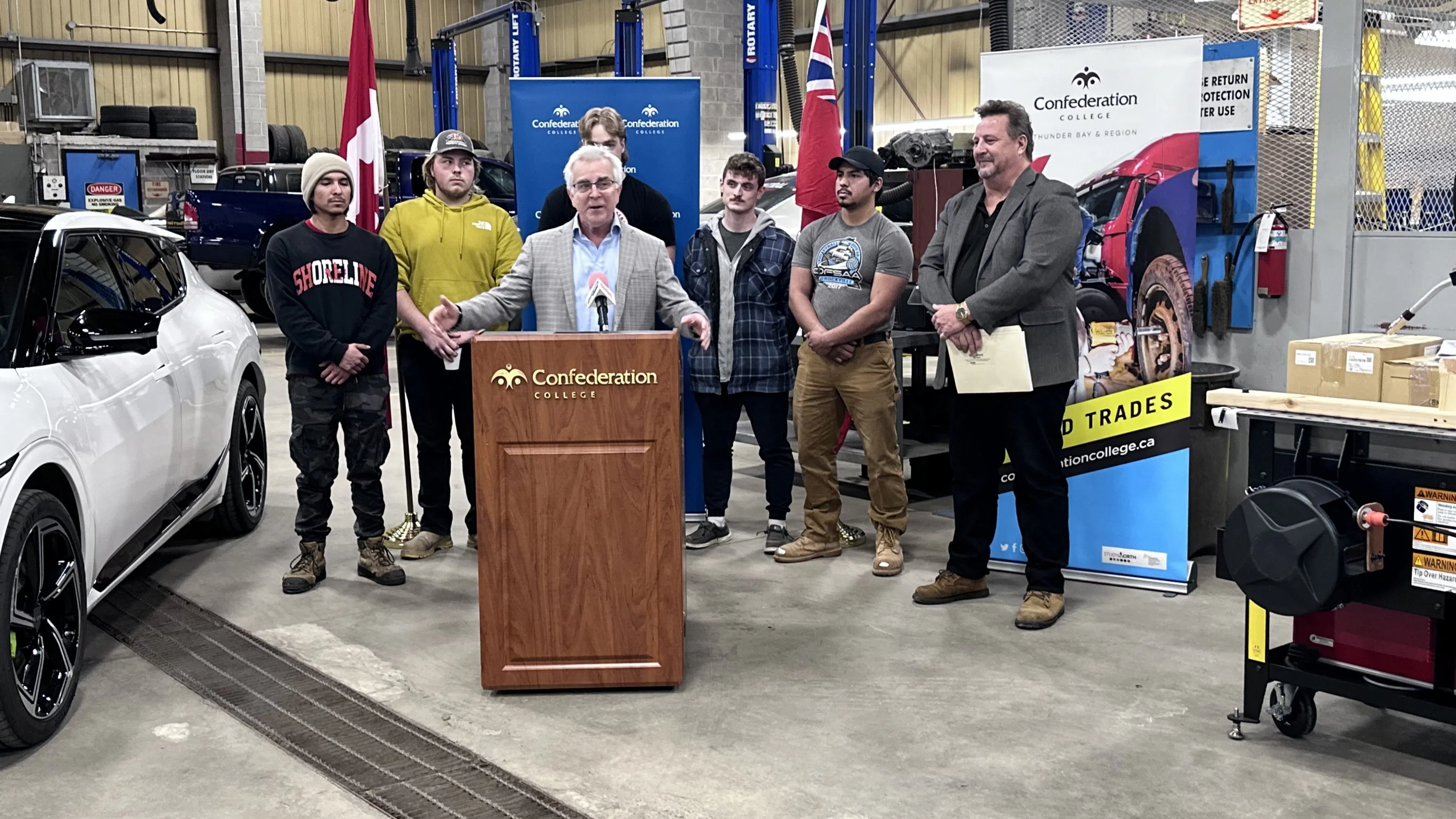 Federal government investing in skilled trades education in northwestern Ontario