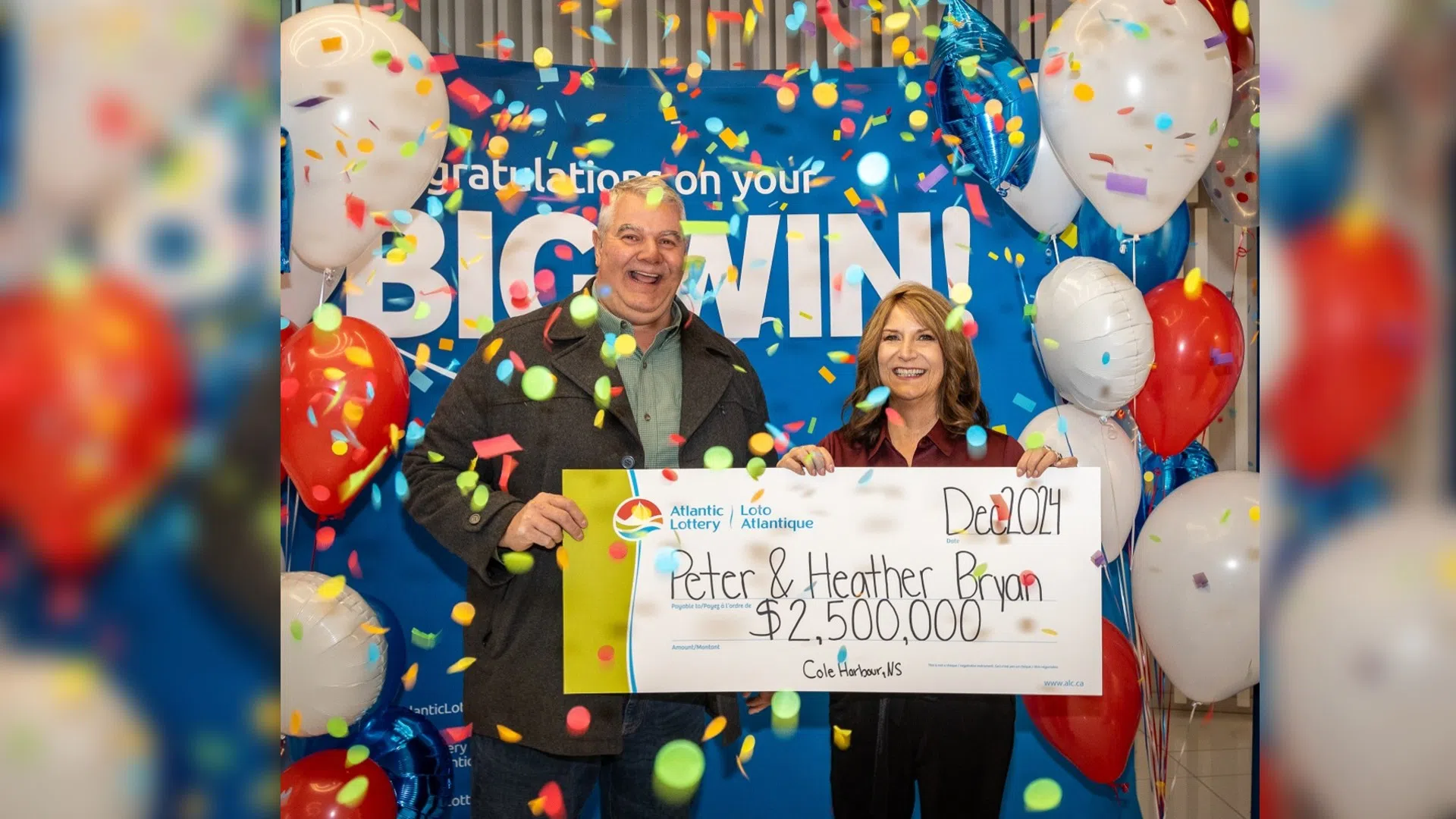 'It was just chaos and excitement': Cole Harbour couple wins $2.5M in lotto over Christmas