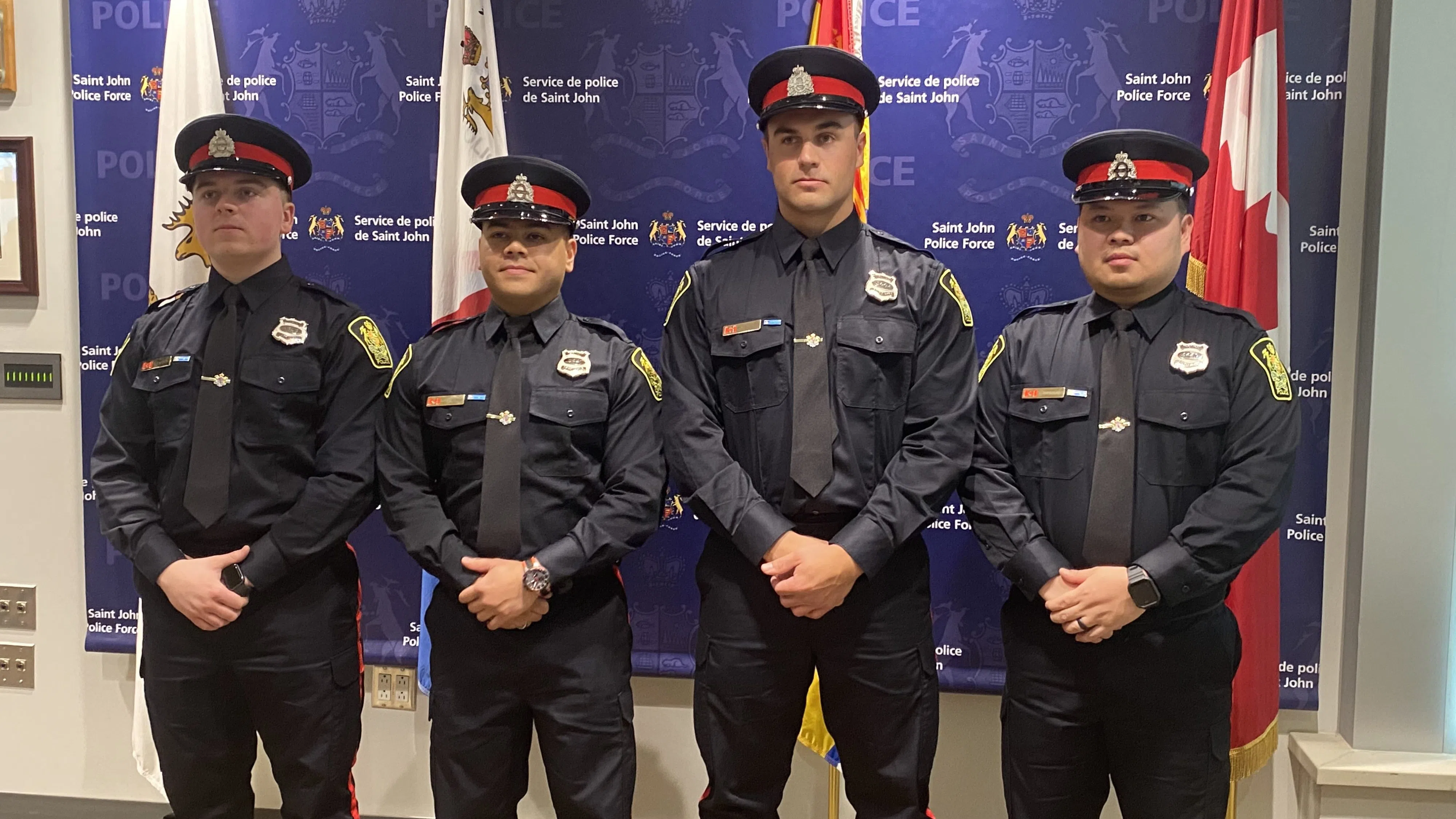 Saint John police welcome 4 new constables