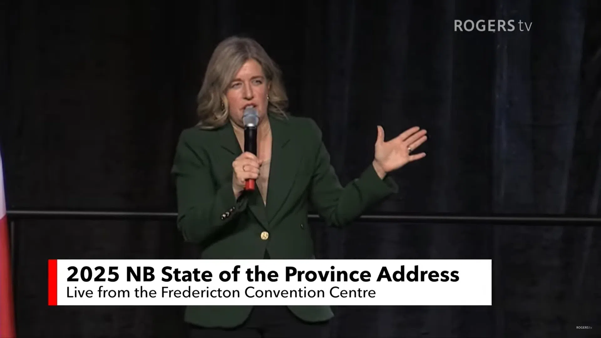 Holt delivers first State of the Province address