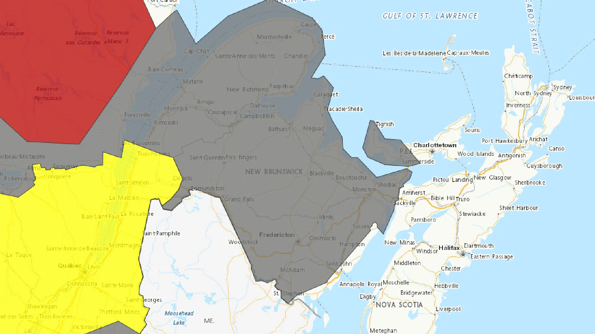 Significant snow possible for much of N.B.