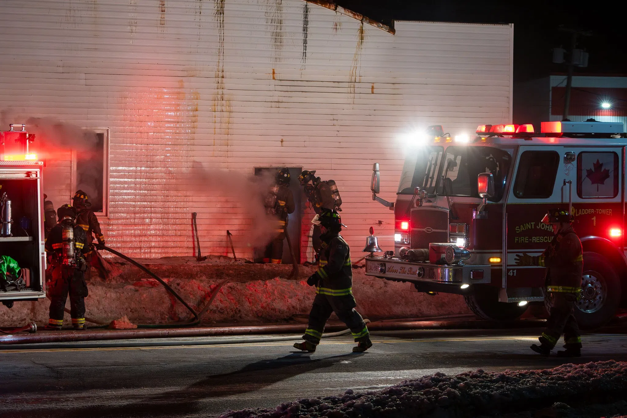 UPDATE: Saint John warehouse extensively damaged by fire