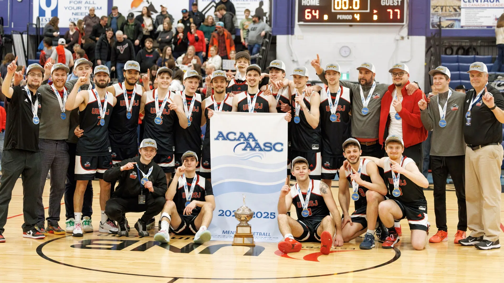 UNB Saint John clinches first ACAA men's basketball title