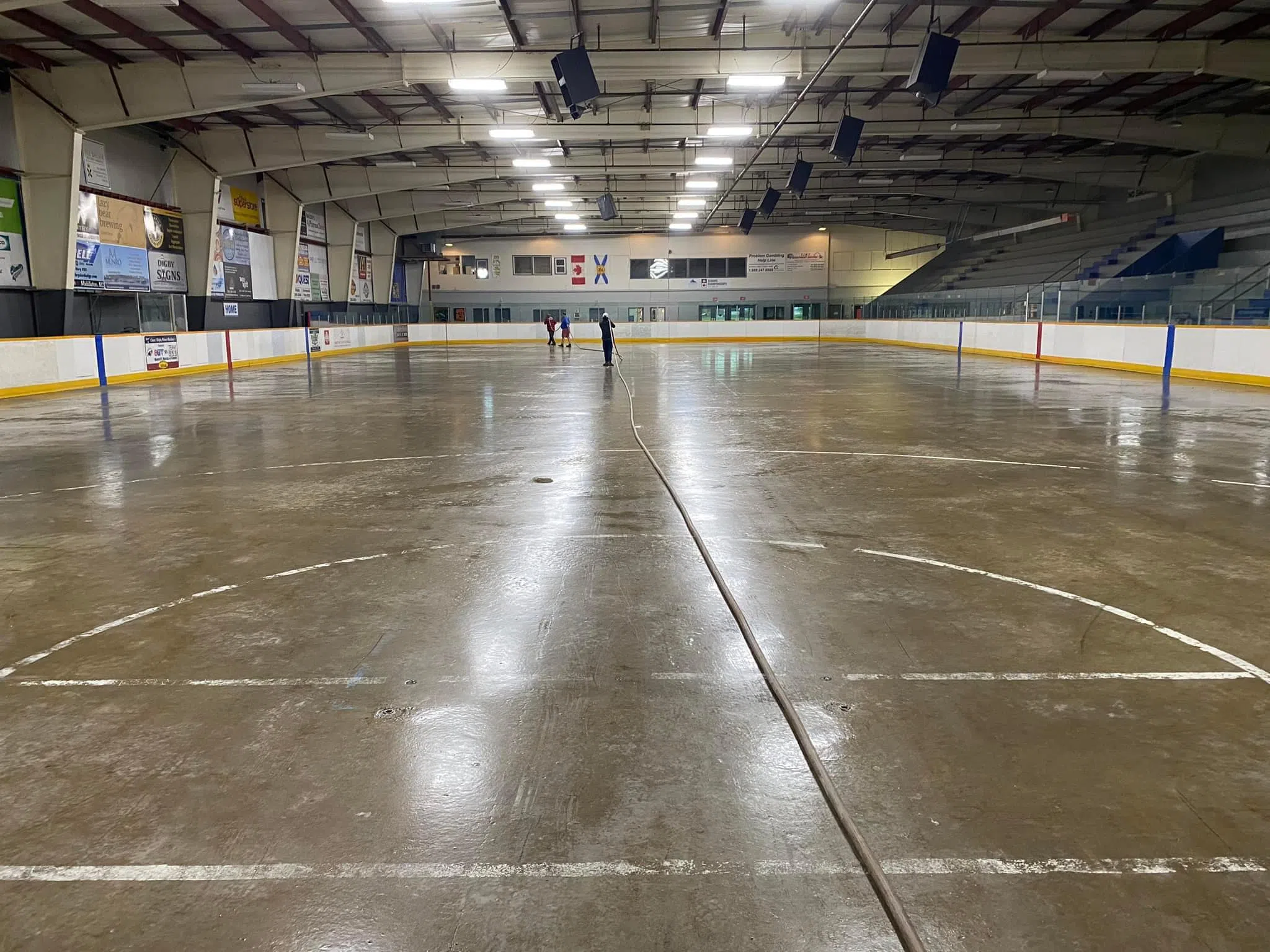 Repairs needed at Digby Arena as season ends early