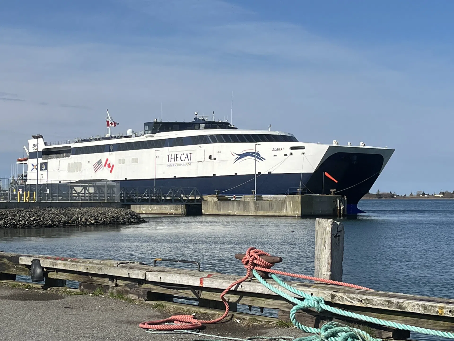 'CAT' ferry back in Yarmouth harbour as prep for 2025 begins