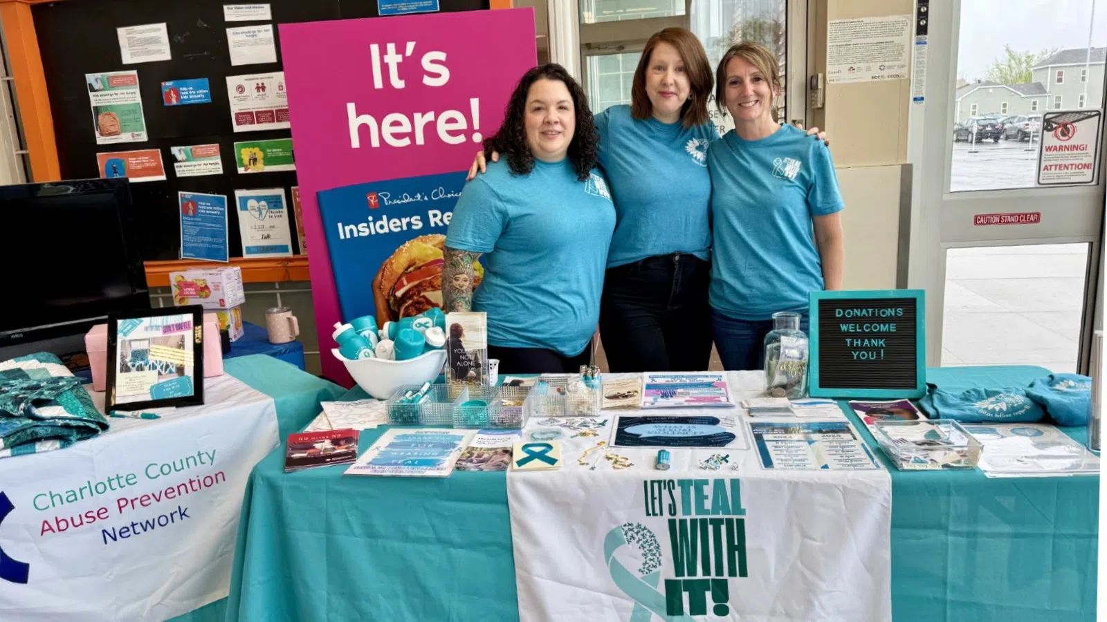 Wear Teal Day: Charlotte County takes a stand against sexual violence