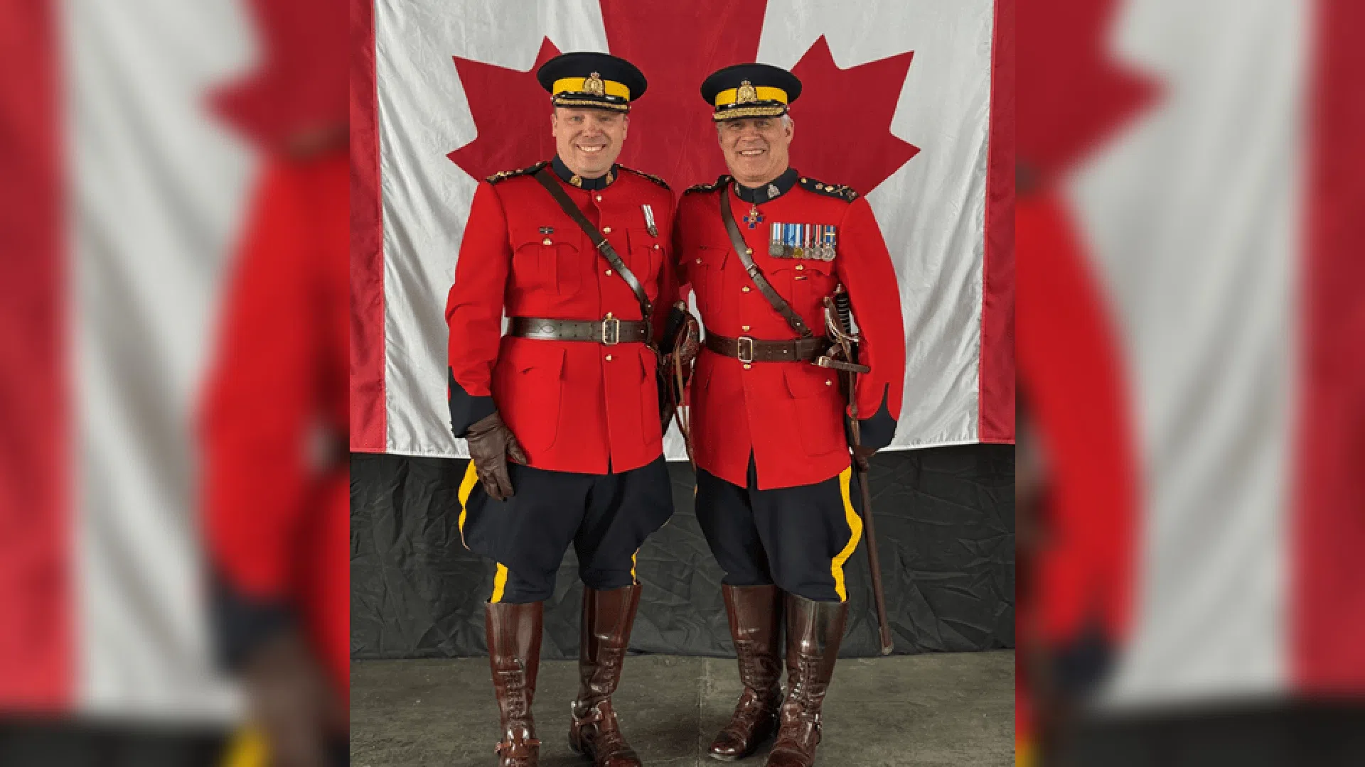 Change of command ceremony for N.B. RCMP commanding officer