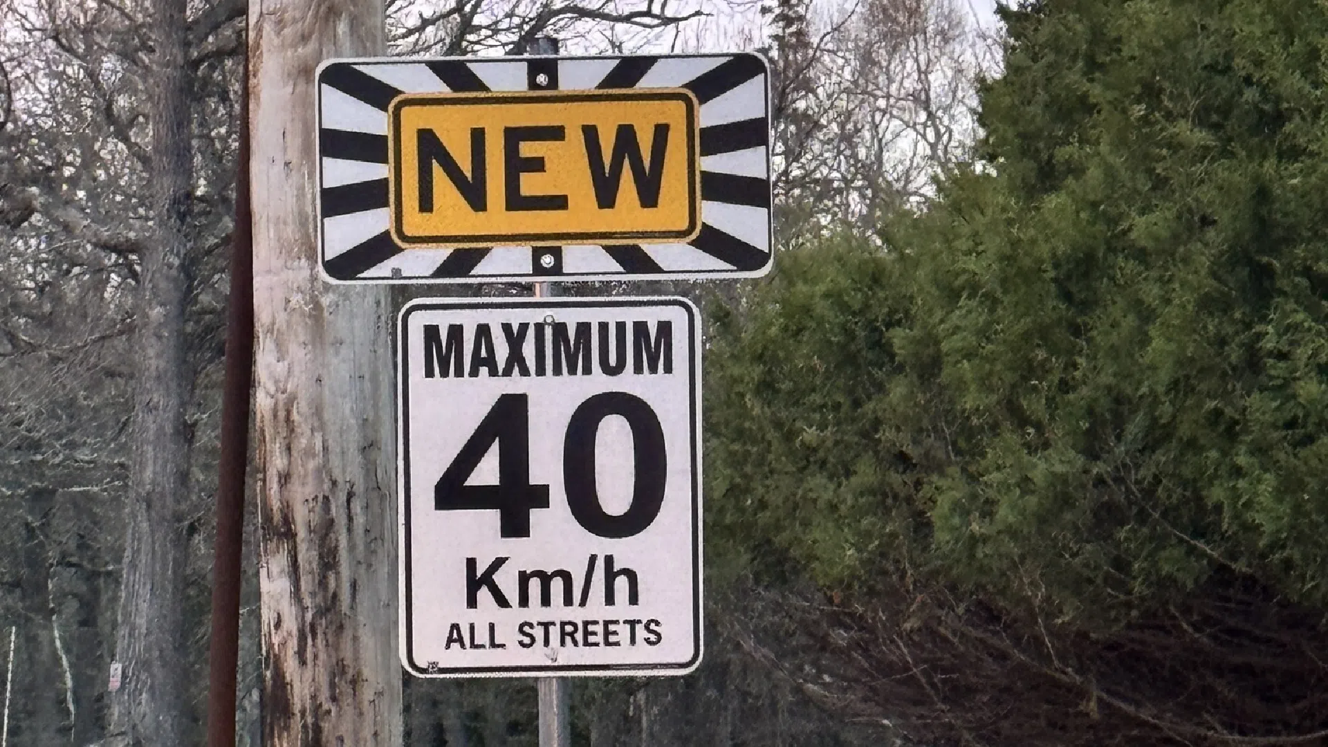 Speed limit reduced in Saint Andrews