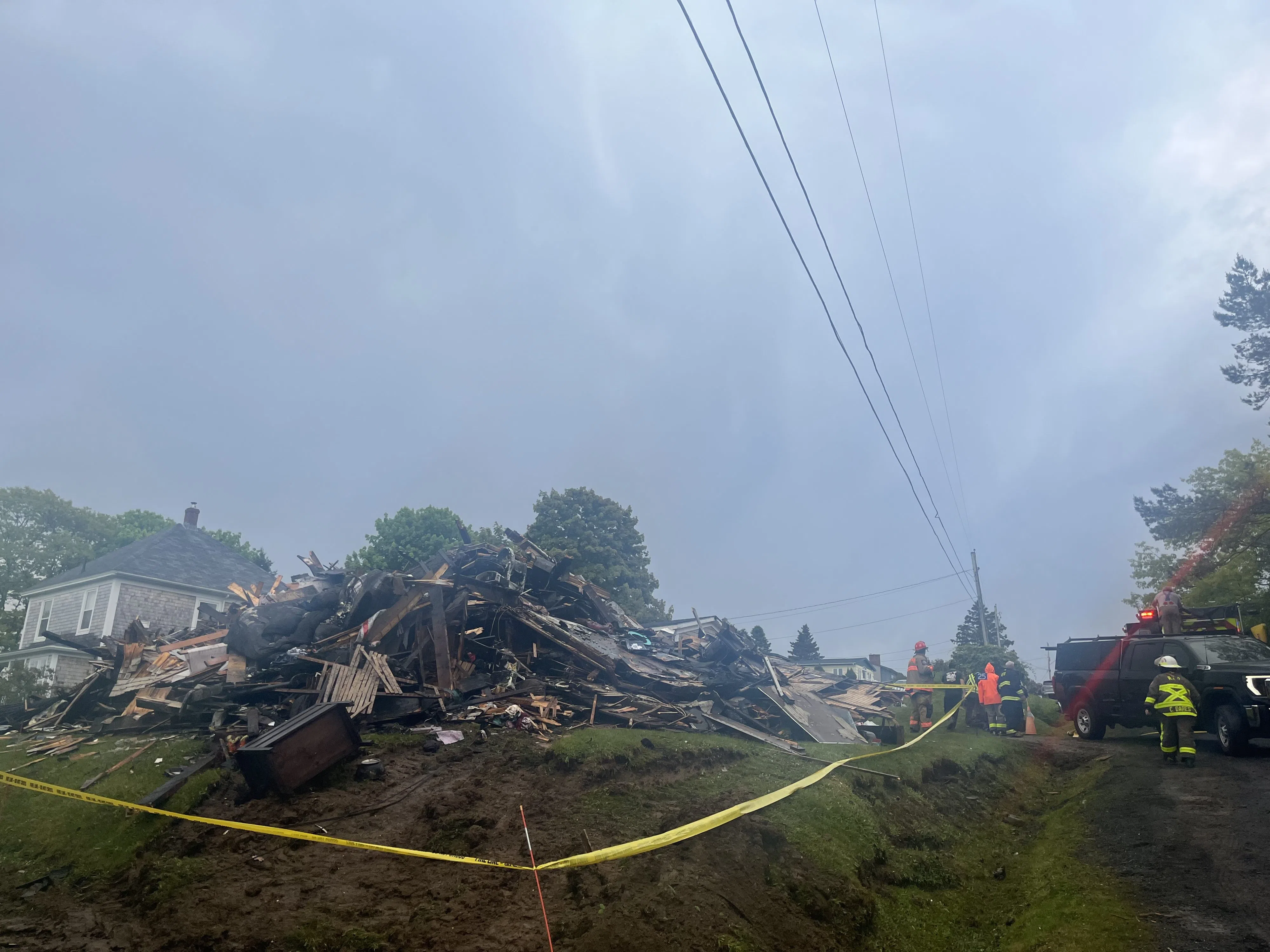 Home destroyed in early morning Riverport fire