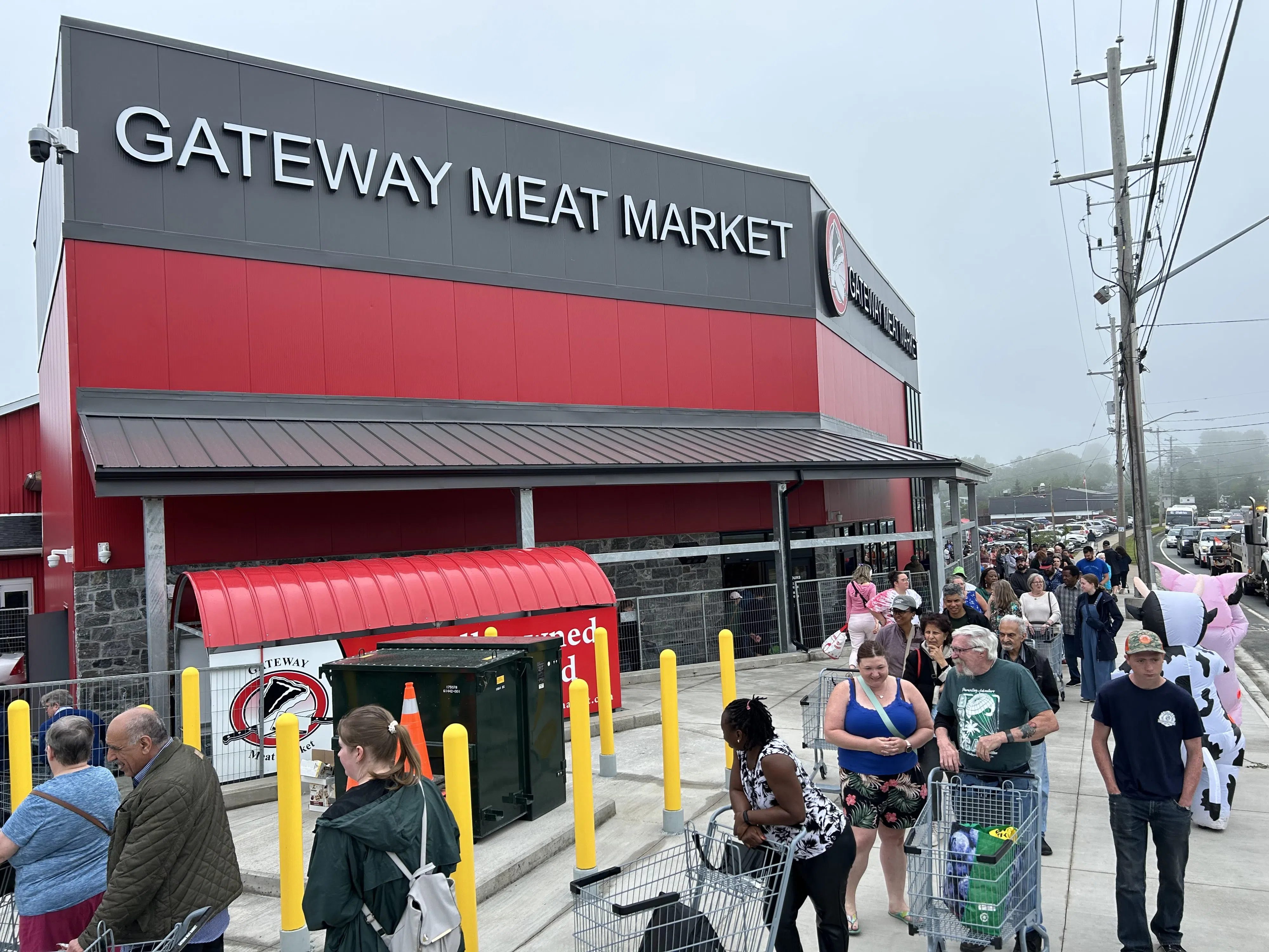 More than 100 line up for new Gateway Meat Market expansion