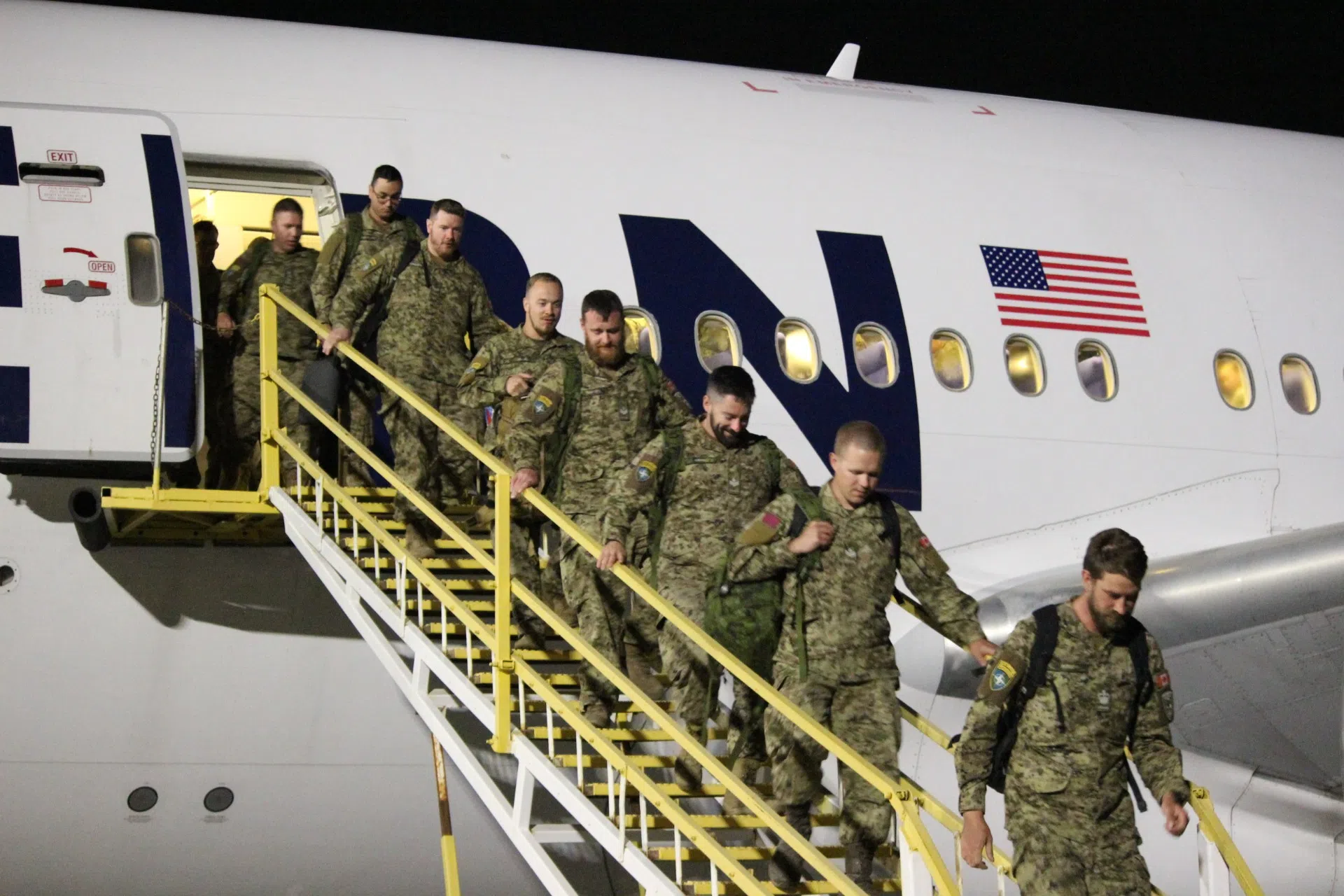 N.B. soldiers return from 6-month Latvia deployment