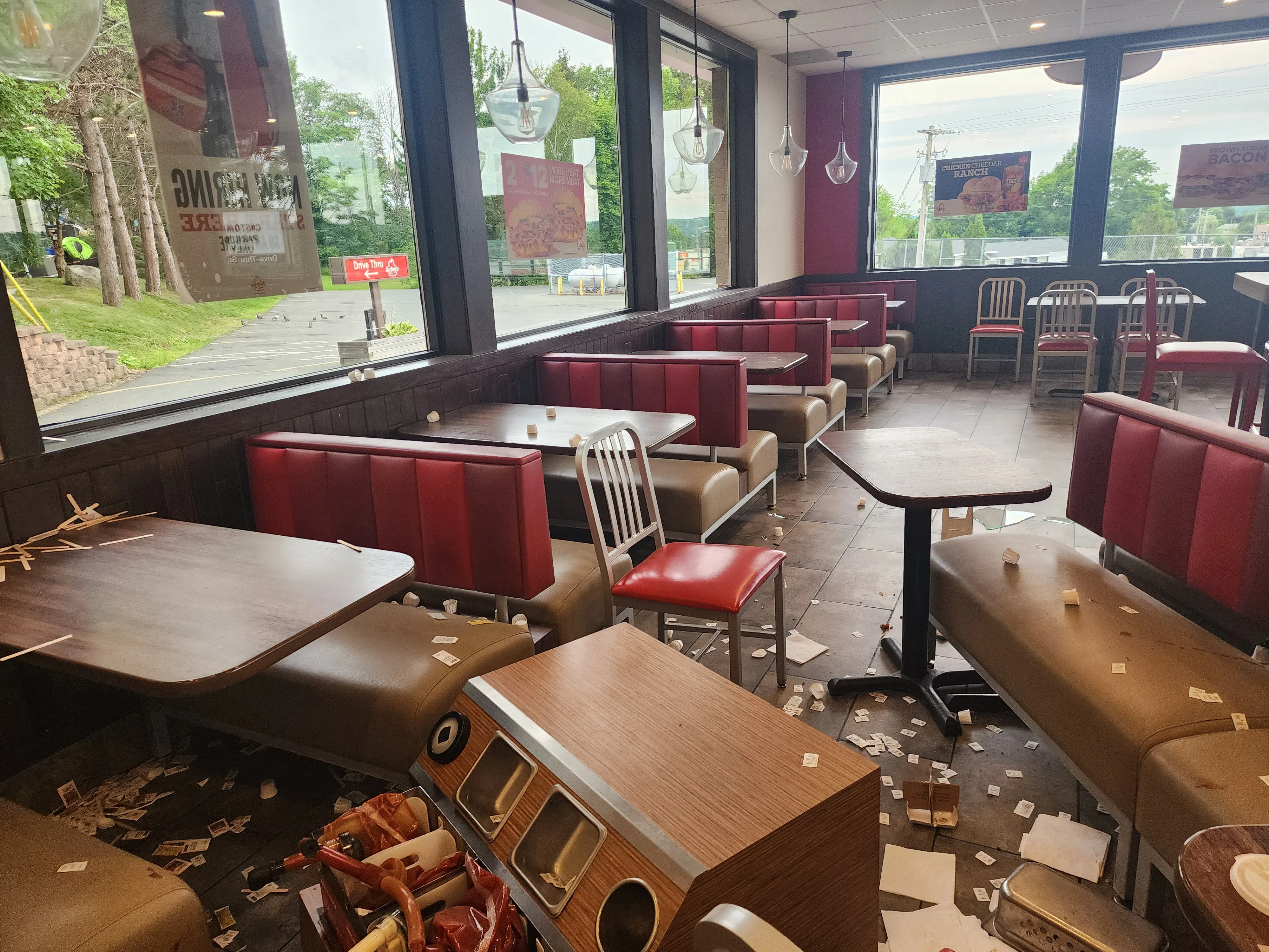Update: Arby's to reopen Tuesday after car collides with restaurant