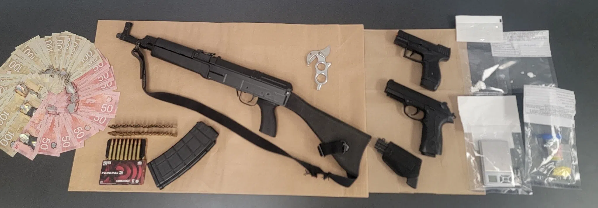5 arrested after assault rifle, ammo, cocaine found in Lake Echo home