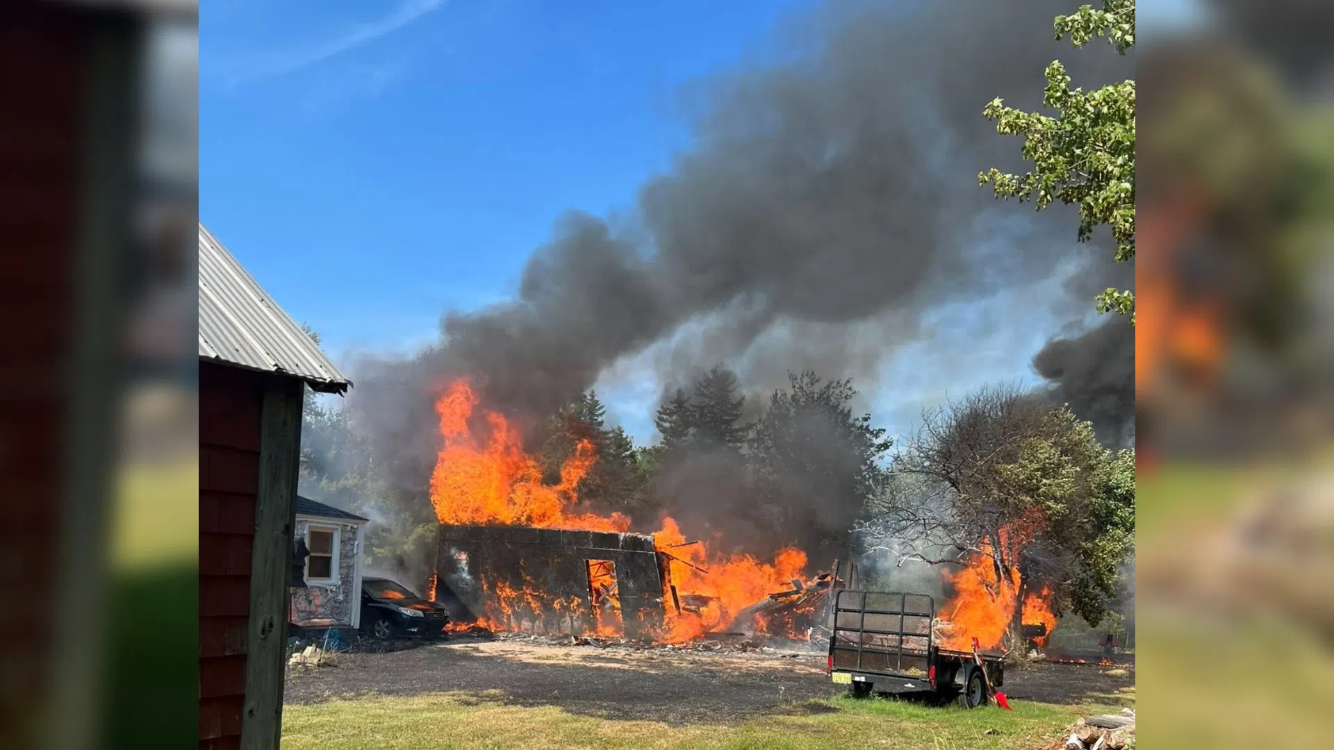 Fire destroys house and car in Glendale, deemed suspicious