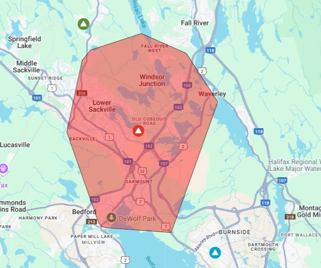 Power out for thousands of H.R.M. residents