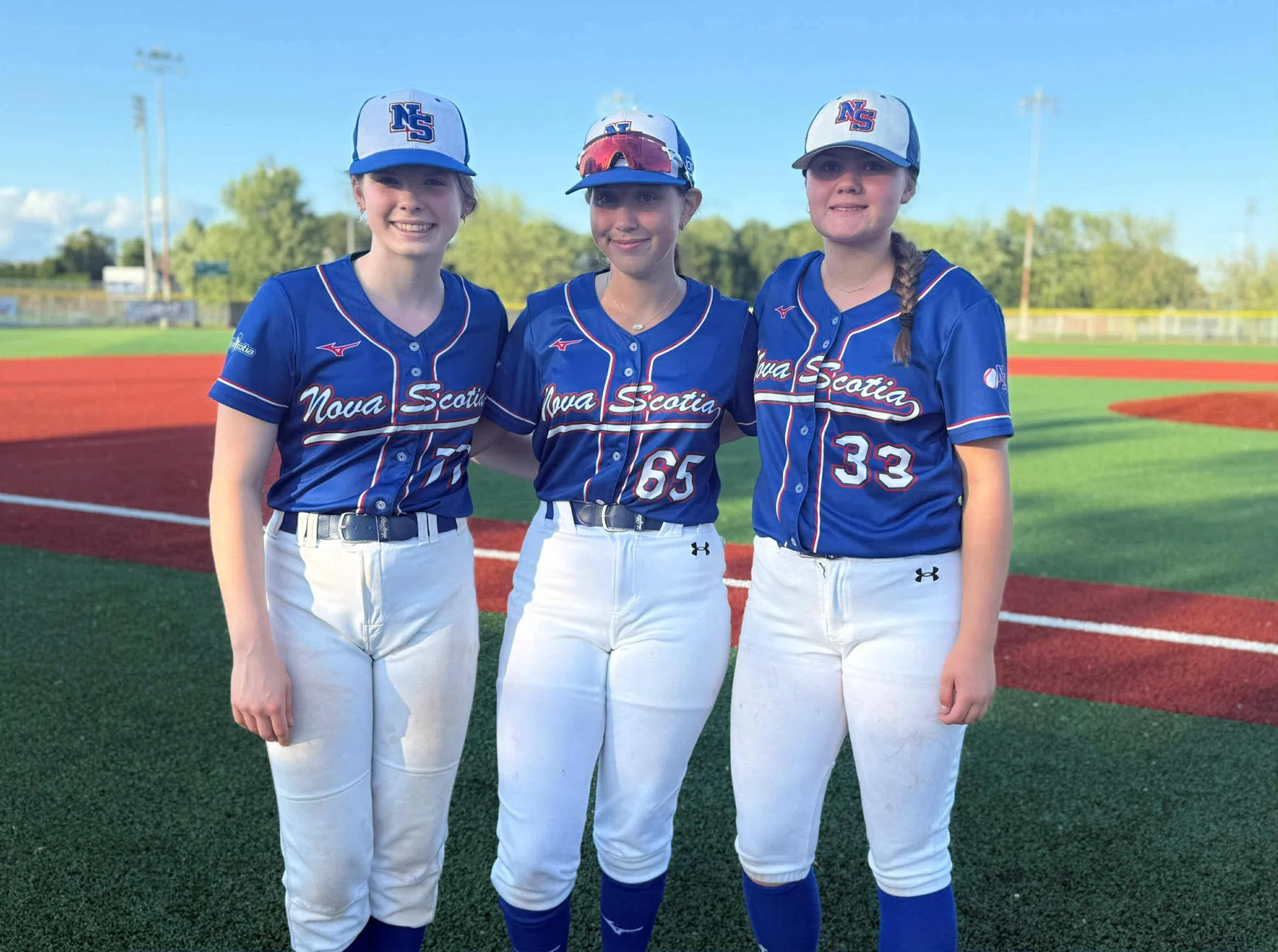 3 girls from Yarmouth to play baseball at Canada Games